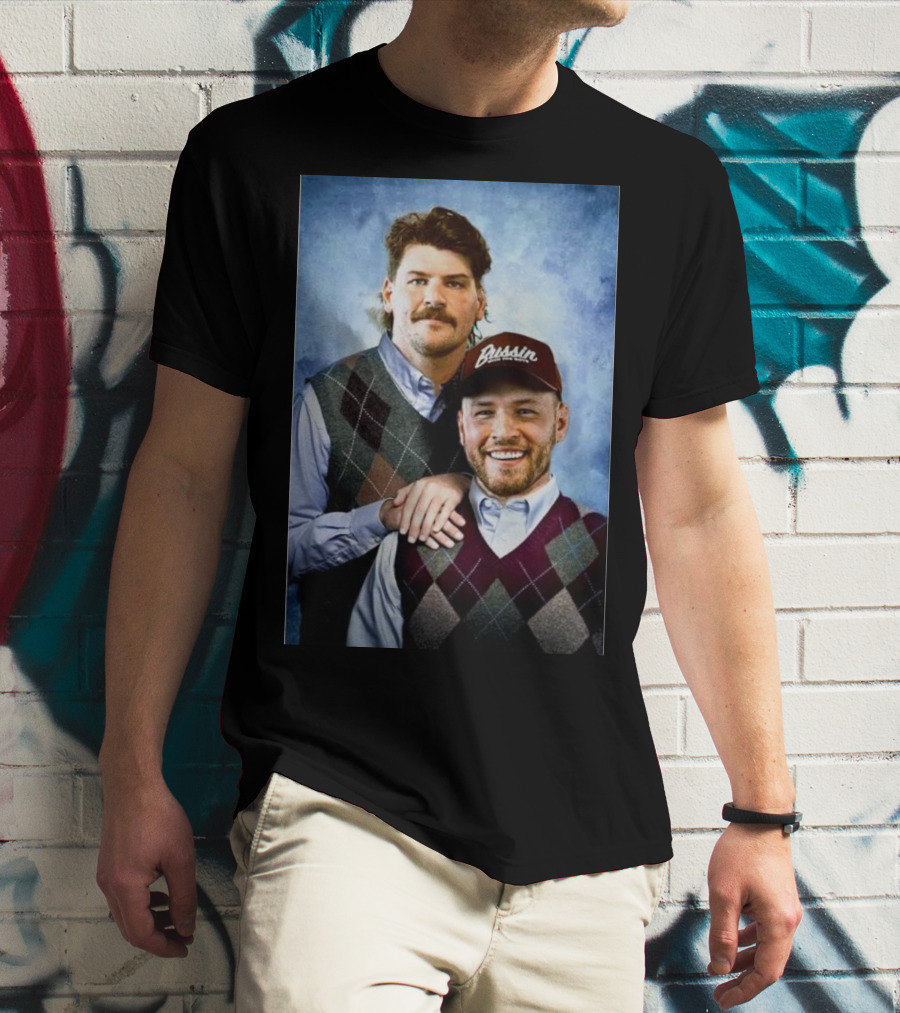 Bussin With The Boys Step Brothers Taylor Lewan Will Compton Photo T-Shirt