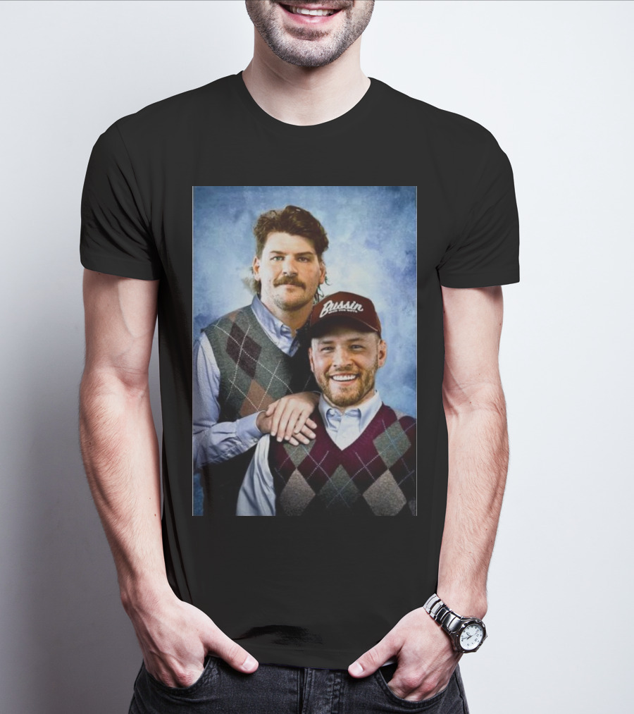 Bussin With The Boys Step Brothers Taylor Lewan Will Compton Photo T-Shirt