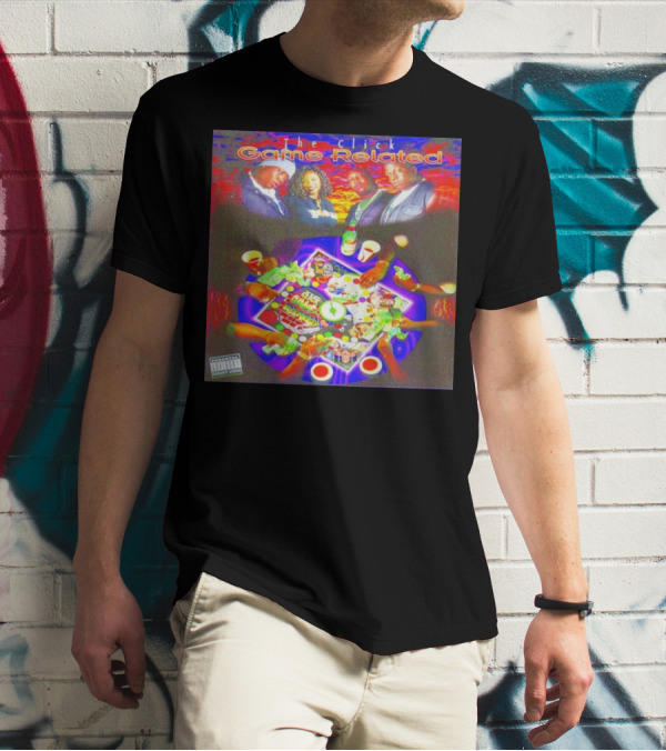 The Click Game Related Album Cover T-Shirt