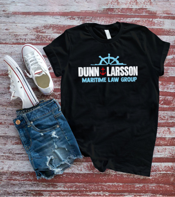 Dunn Larsson Maritime Law Group Anchor And Helm T-Shirt