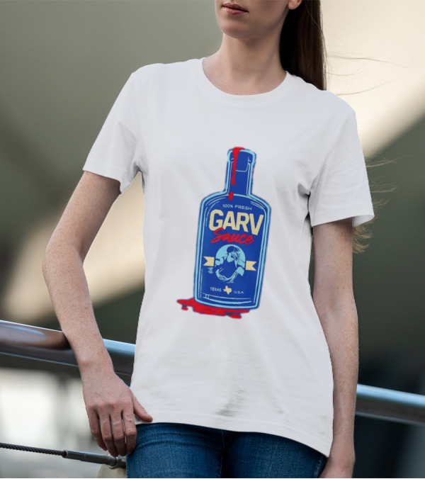 Mitch Garver Garv Sauce Texas Rangers 100% Fresh Texas U.S.A T-Shirt