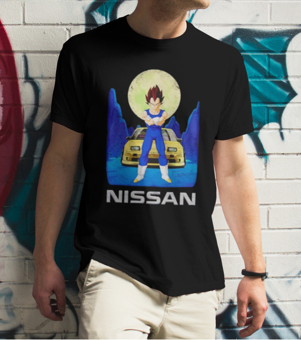 Nissan Vegeta Anime Classic Car Fusion T-Shirt