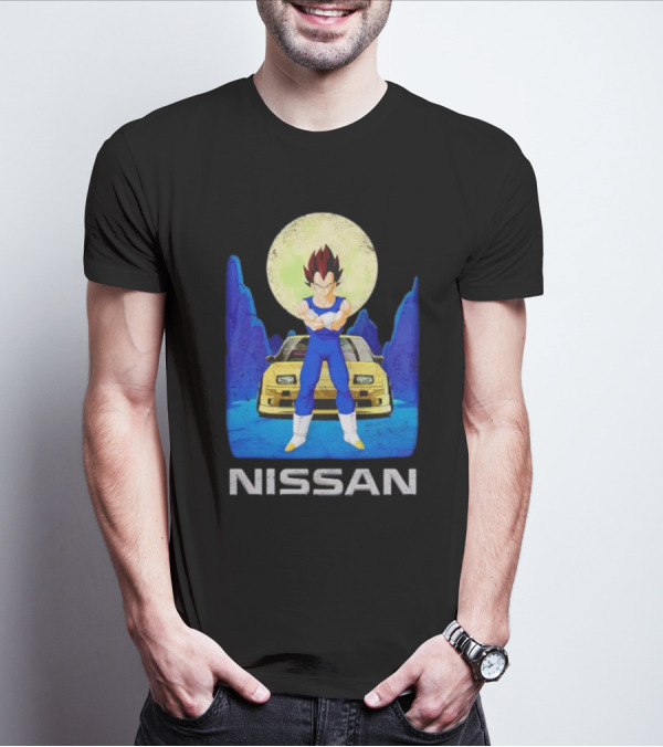 Nissan Vegeta Anime Classic Car Fusion T-Shirt