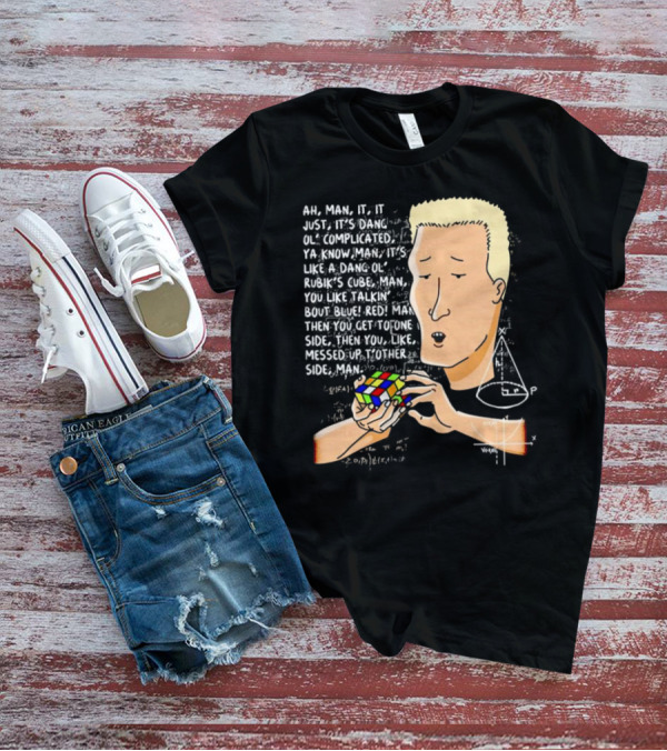 Ah Man Dang Ol’ Complicated Life Rubik’s Cube Man T-Shirt