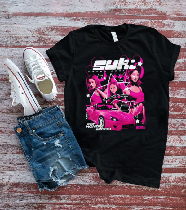 Suki Devon Aoki 2F2f 2001 Honda S2000 Racer Girl Power T-Shirt