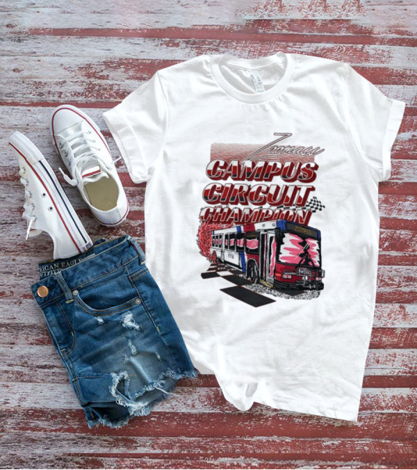 Campus Circuit Champion Zoombus Racing Bus T-Shirt