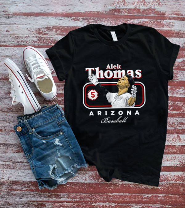Alek Thomas Arizona Baseball 5 T-Shirt