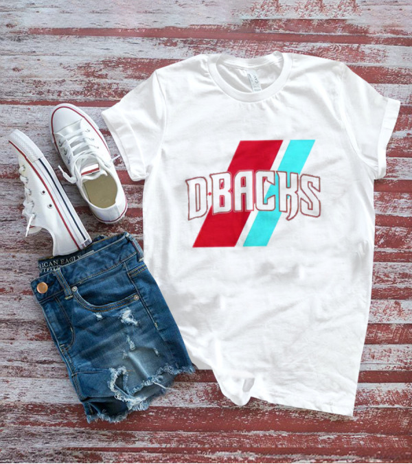 Arizona DBbacks Tri-Color Stripe T-Shirt