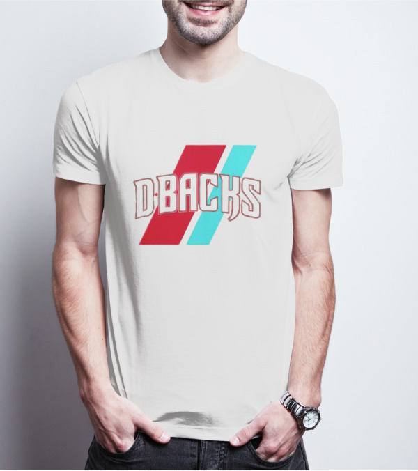 Arizona DBbacks Tri-Color Stripe T-Shirt