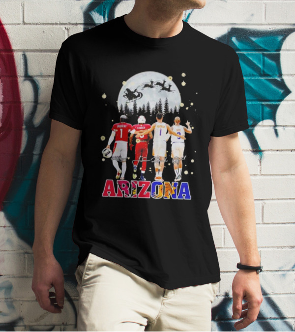 Arizona Christmas Kyler Murray James Conner Devin Booker Chris Paul T-Shirt