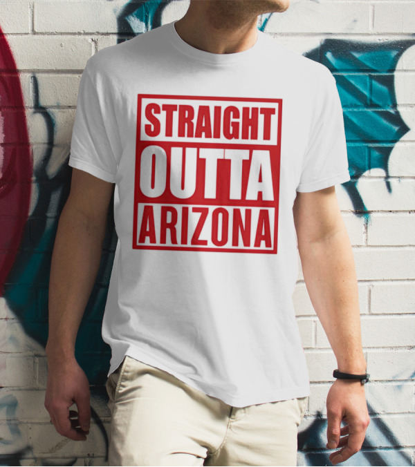 Straight Outta Arizona Diamondbacks T-Shirt