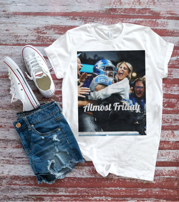 Almost Friday Lions Celebration Hug T-Shirt