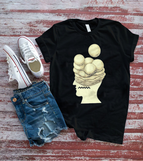 Brain Dead Growth Surreal Layers Optical Illusion T-Shirt