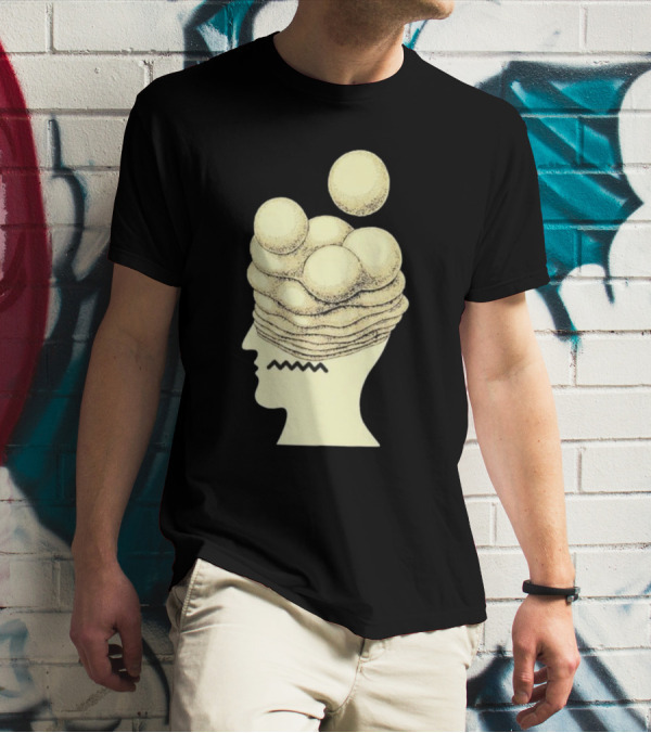 Brain Dead Growth Surreal Layers Optical Illusion T-Shirt