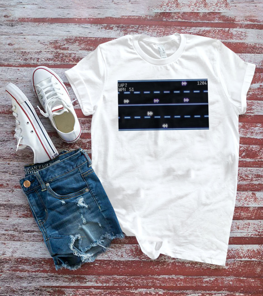 Fnaf Midnight Motorist Retro Highway LAP2 MPH 51 T-Shirt