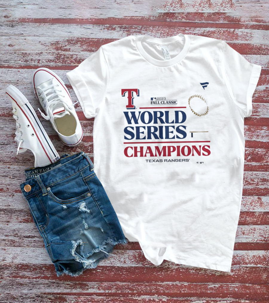 Texas Rangers Fall Classic World Series Champions T-Shirt