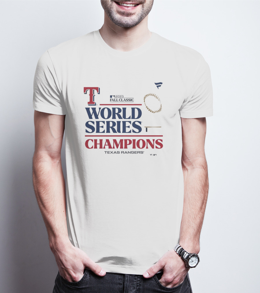Texas Rangers Fall Classic World Series Champions T-Shirt