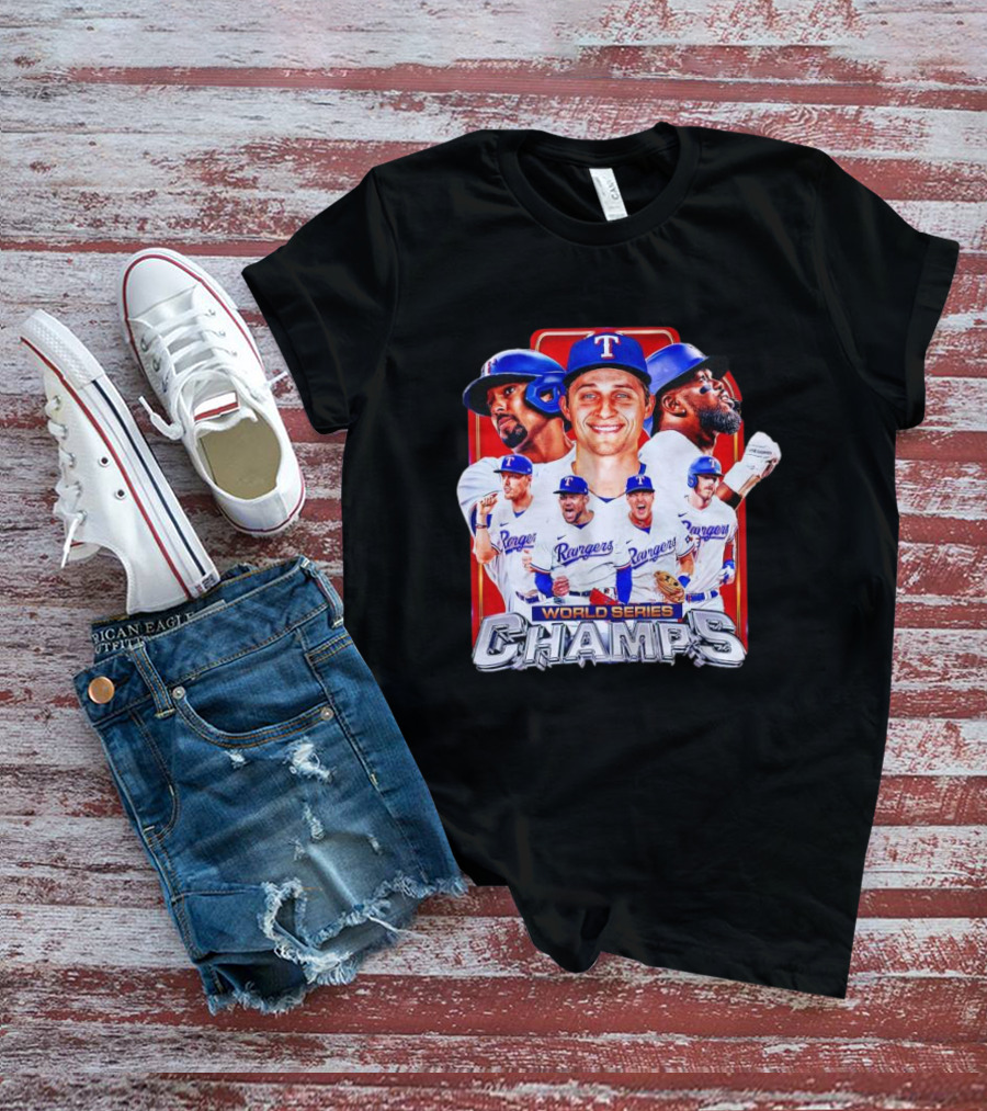 Texas Rangers World Series Champs T-Shirt