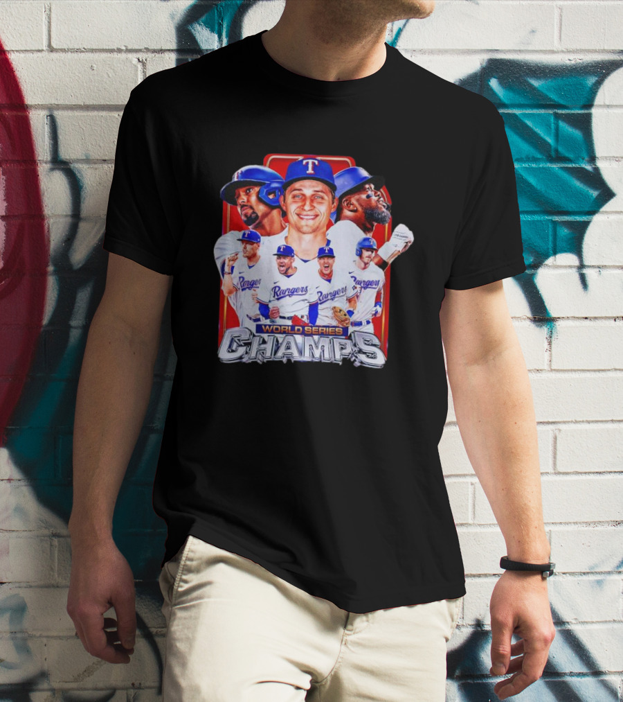 Texas Rangers World Series Champs T-Shirt