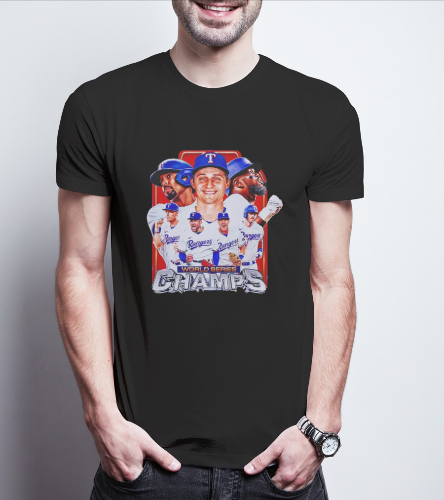 Texas Rangers World Series Champs T-Shirt