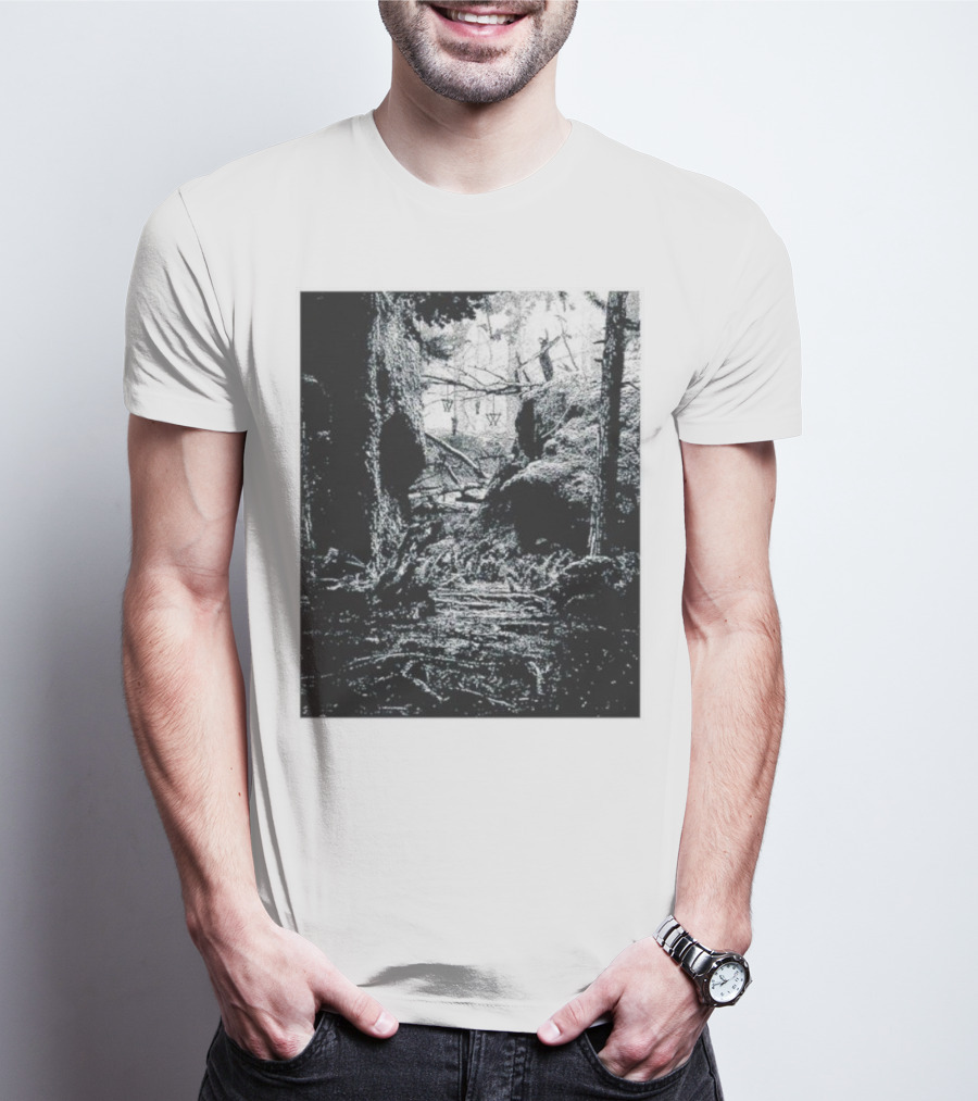 Alan Wake 2 Forest Pathway Exploration T-Shirt