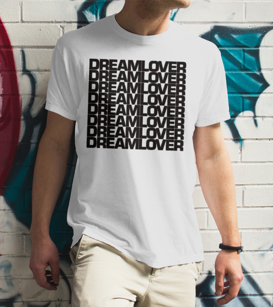 Mariah Carey Dreamlover Repeated Text T-Shirt