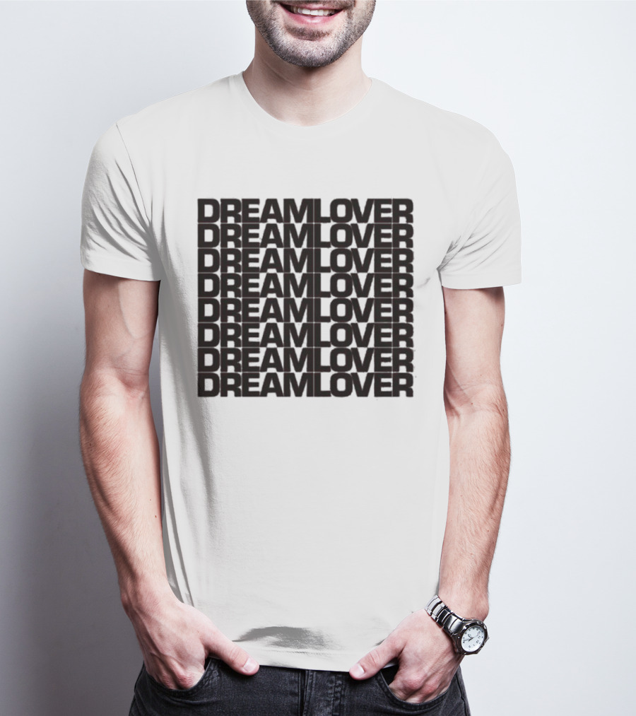 Mariah Carey Dreamlover Repeated Text T-Shirt