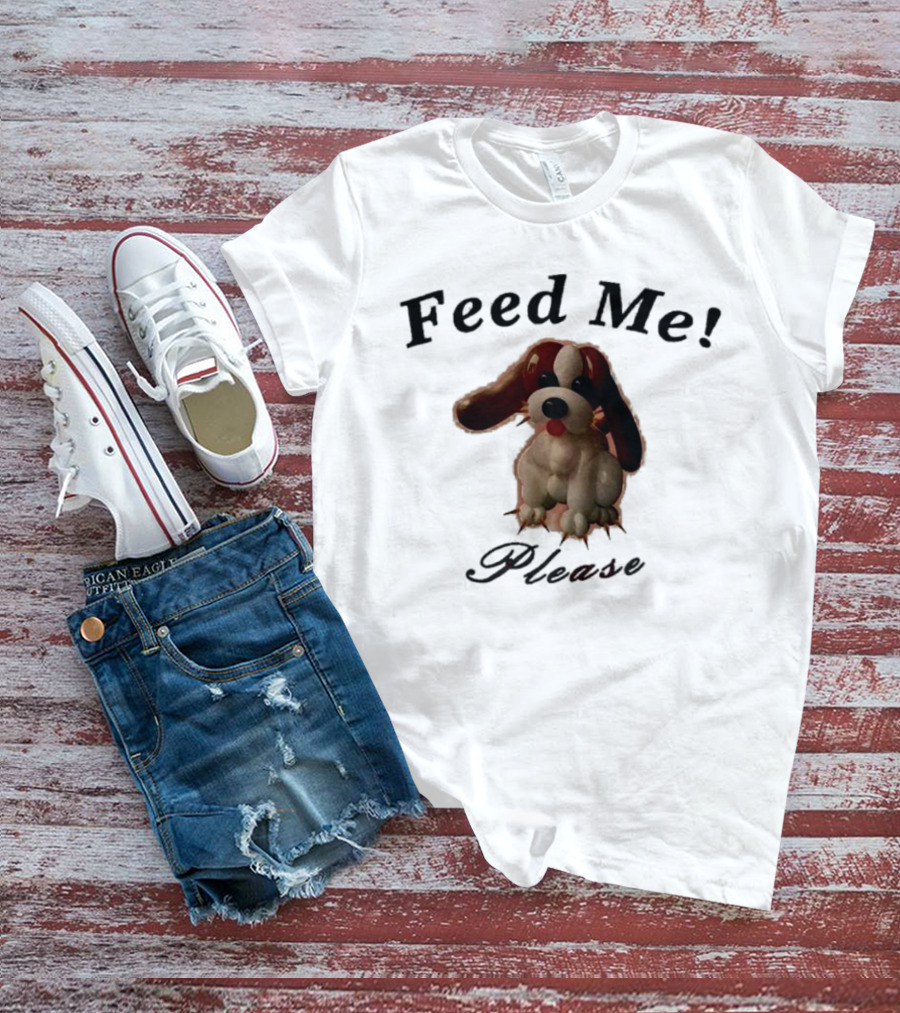 Milan Brielle Feed Me Please Puppy T-Shirt