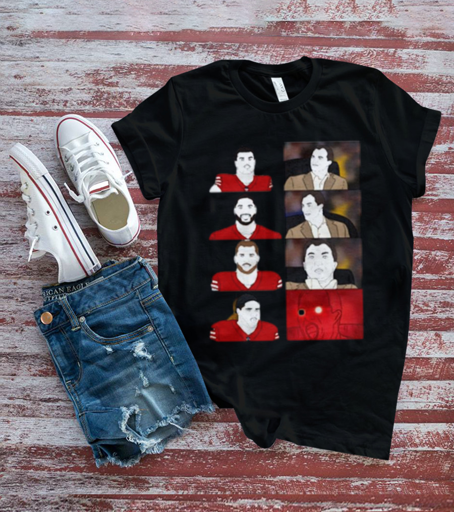 Rita Oak Mr. McMahon Meme San Francisco 49ers Football Reaction T-Shirt