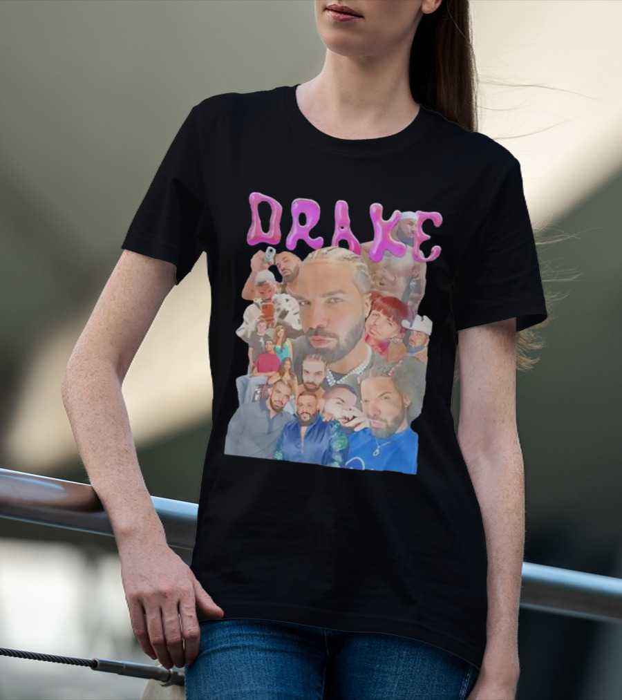 Drake Collage Bootleg Ubaru T-Shirt