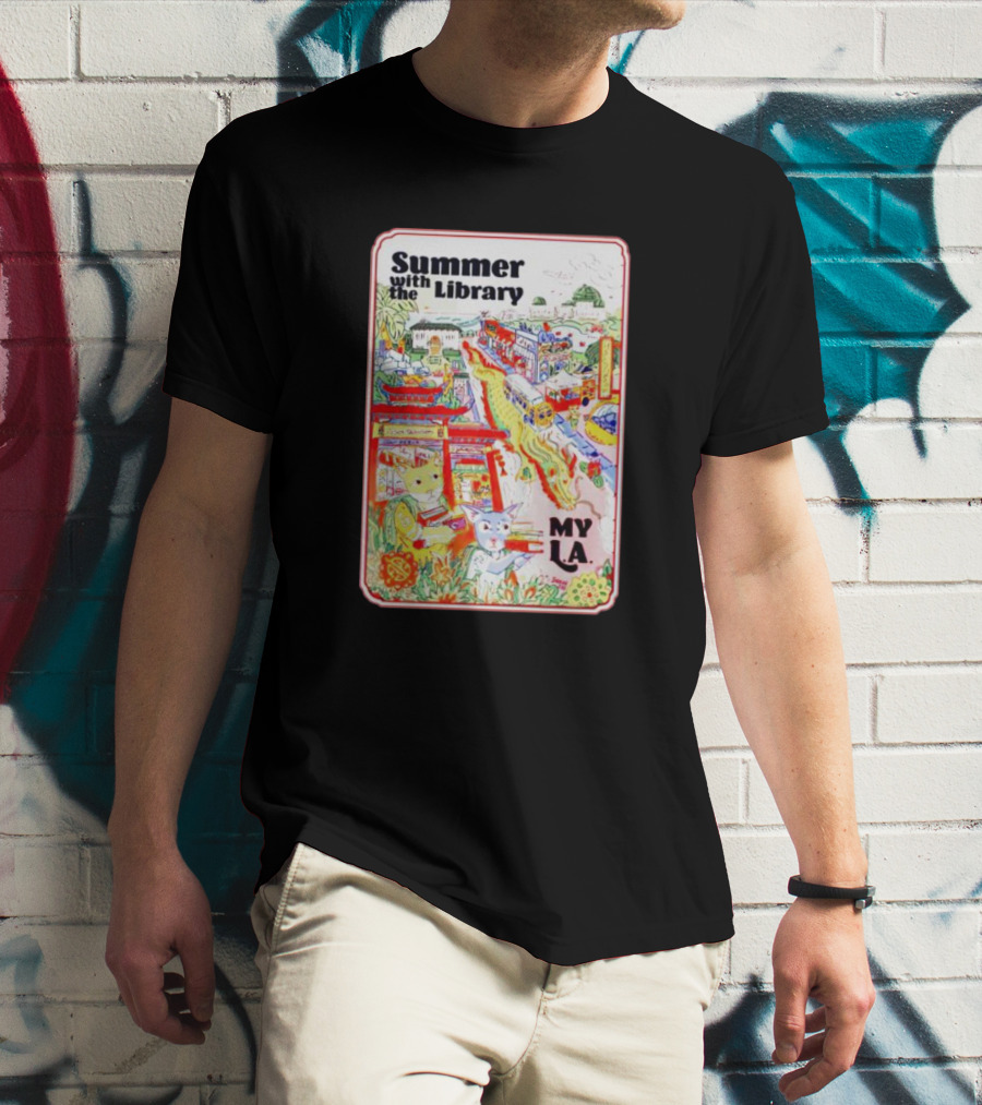 Summer With The Library My LA T-Shirt