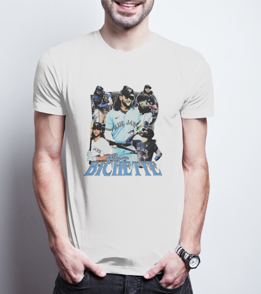 Toronto Blue Jays Bo Bichette Collage MLB Collector's Edition T-Shirt