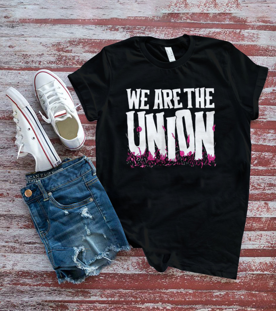 We Are The Union Pink Floral Grass T-Shirt