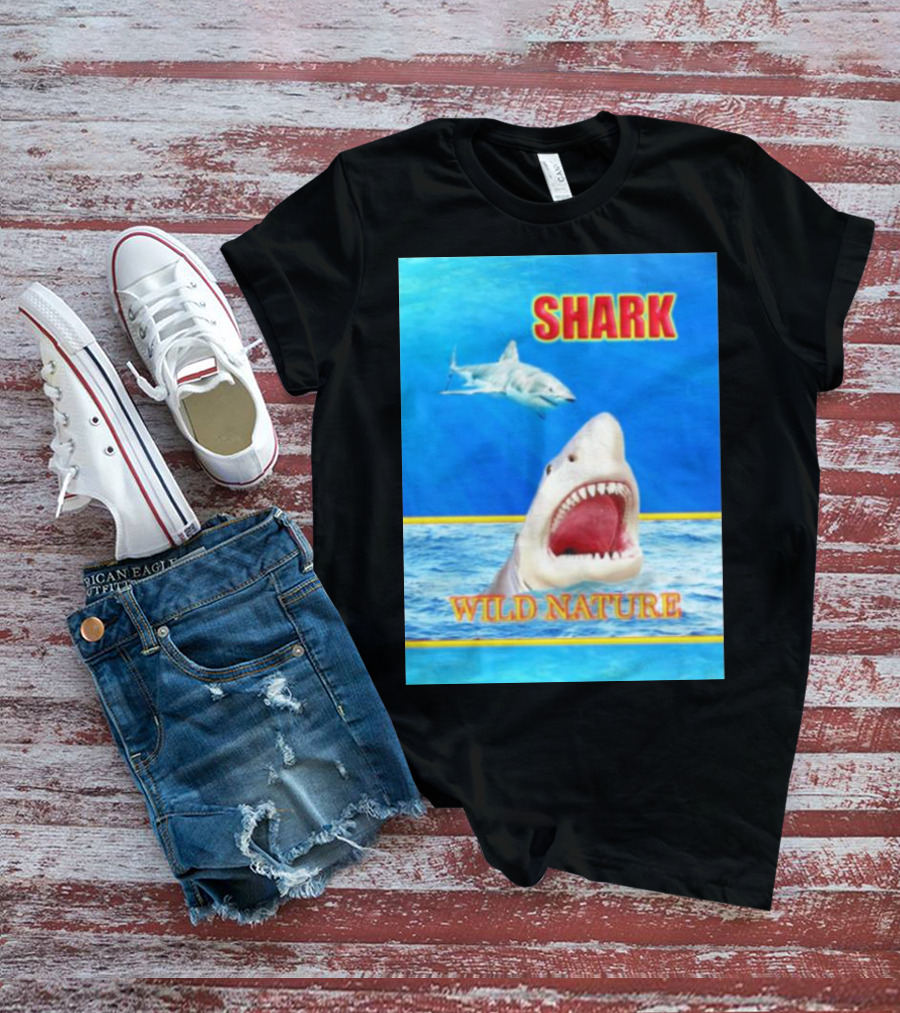 SHARK Wild Nature Ocean Depths Adventure T-Shirt