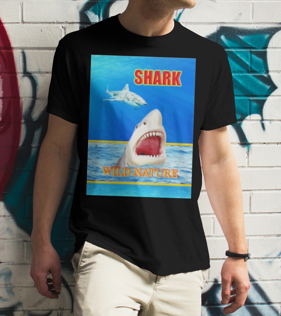 SHARK Wild Nature Ocean Depths Adventure T-Shirt