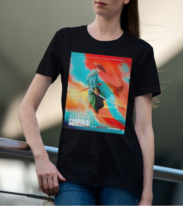Blue Eye Samurai Logan Blade Runner 2049 Netflix November 3 T-Shirt