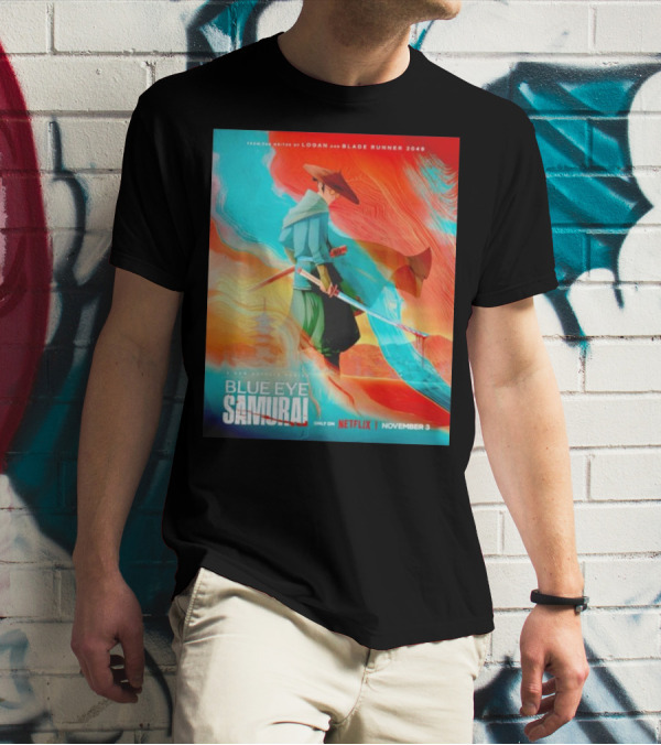 Blue Eye Samurai Logan Blade Runner 2049 Netflix November 3 T-Shirt
