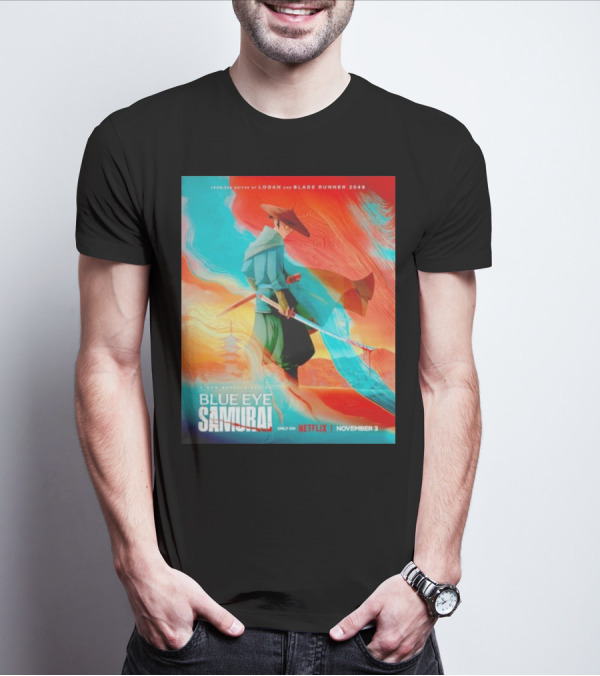 Blue Eye Samurai Logan Blade Runner 2049 Netflix November 3 T-Shirt
