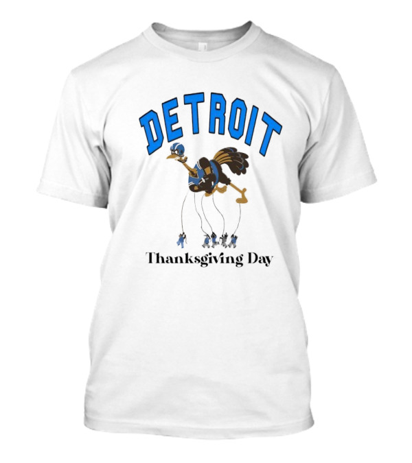 Detroit Turkey Thanksgiving Day T-Shirt