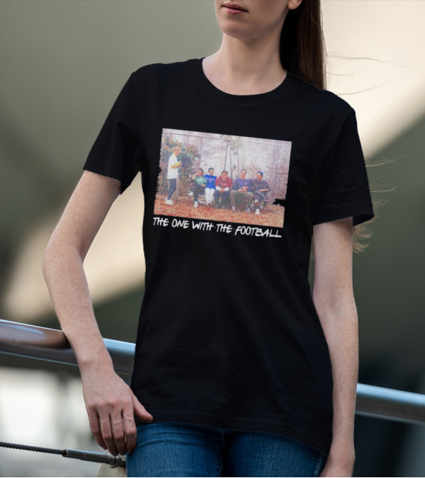 Friends The One With The Football Episode Group Photo T-Shirt