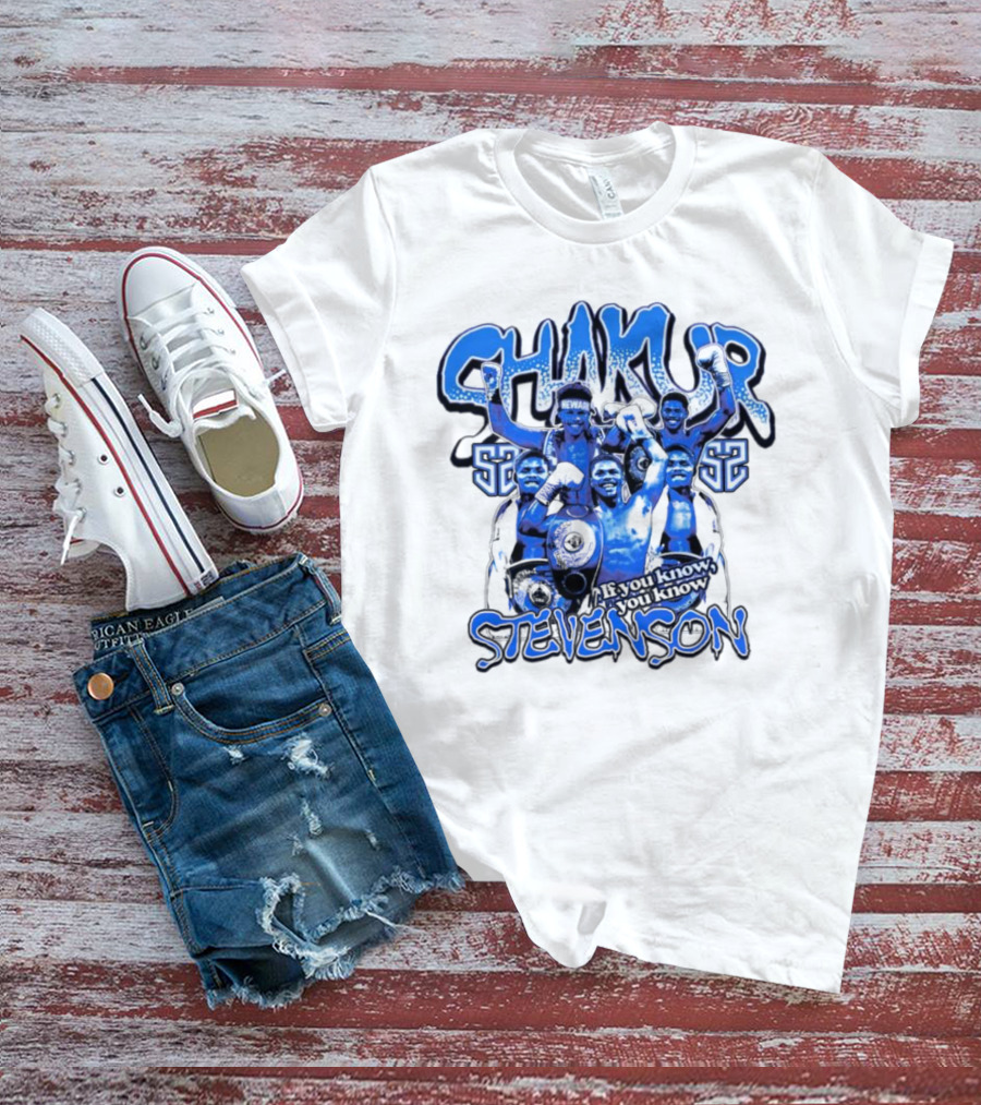 Shakur Stevenson Newark Fight April 8th Boxing Champion T-Shirt