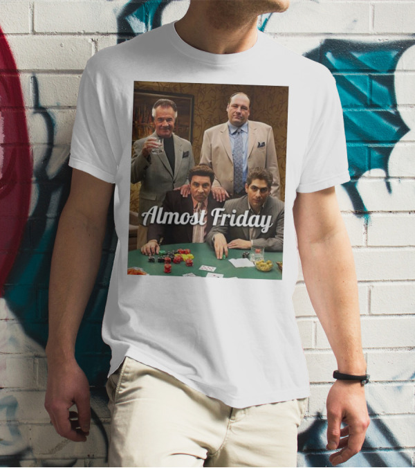 Almost Friday Poker Night Families T-Shirt