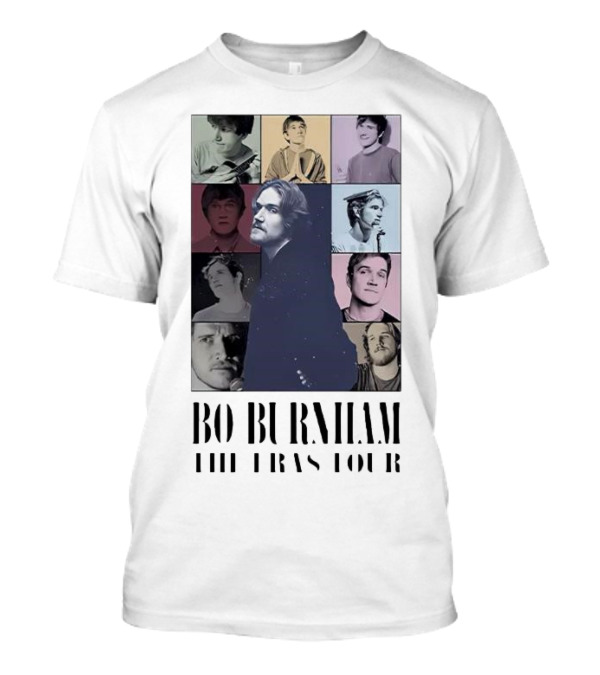 Bo Burnham The Eras Tour Collage Pastel Portraits T-Shirt
