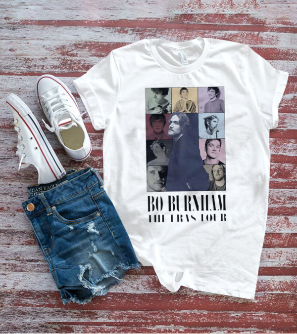 Bo Burnham The Eras Tour Collage Pastel Portraits T-Shirt