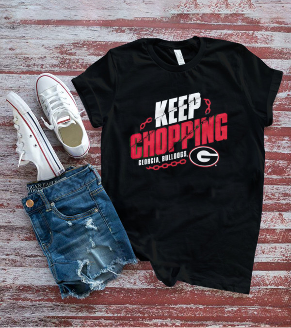 Keep Chopping Georgia Bulldogs G Logo Chain T-Shirt