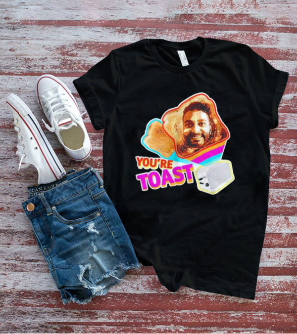 You're Toast Jonny Fairplay Toaster Face Image T-Shirt
