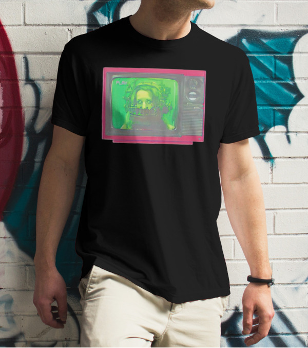 Play Saw Bear Trap Retro TV Horror T-Shirt