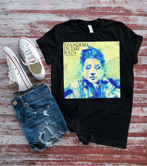 Standing In The Rain Lawz Spoken Blue T-Shirt