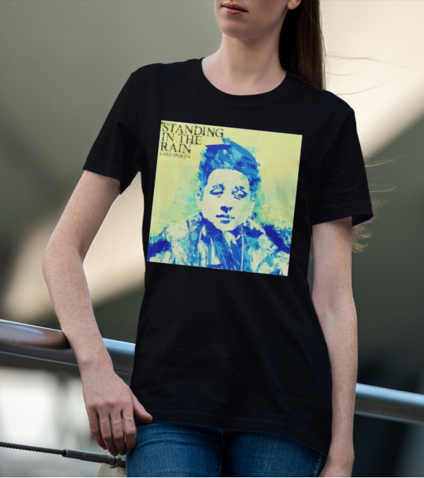 Standing In The Rain Lawz Spoken Blue T-Shirt