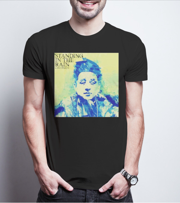 Standing In The Rain Lawz Spoken Blue T-Shirt
